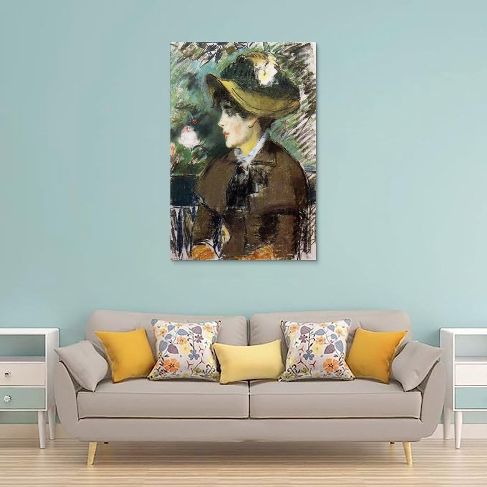 Amazon.co.jp: エドゥアール・マネEdouard Manet絵画作品（ベンチにて